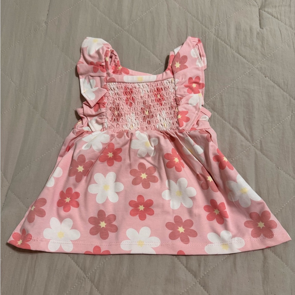 Monica + Andy Pink Floral Top